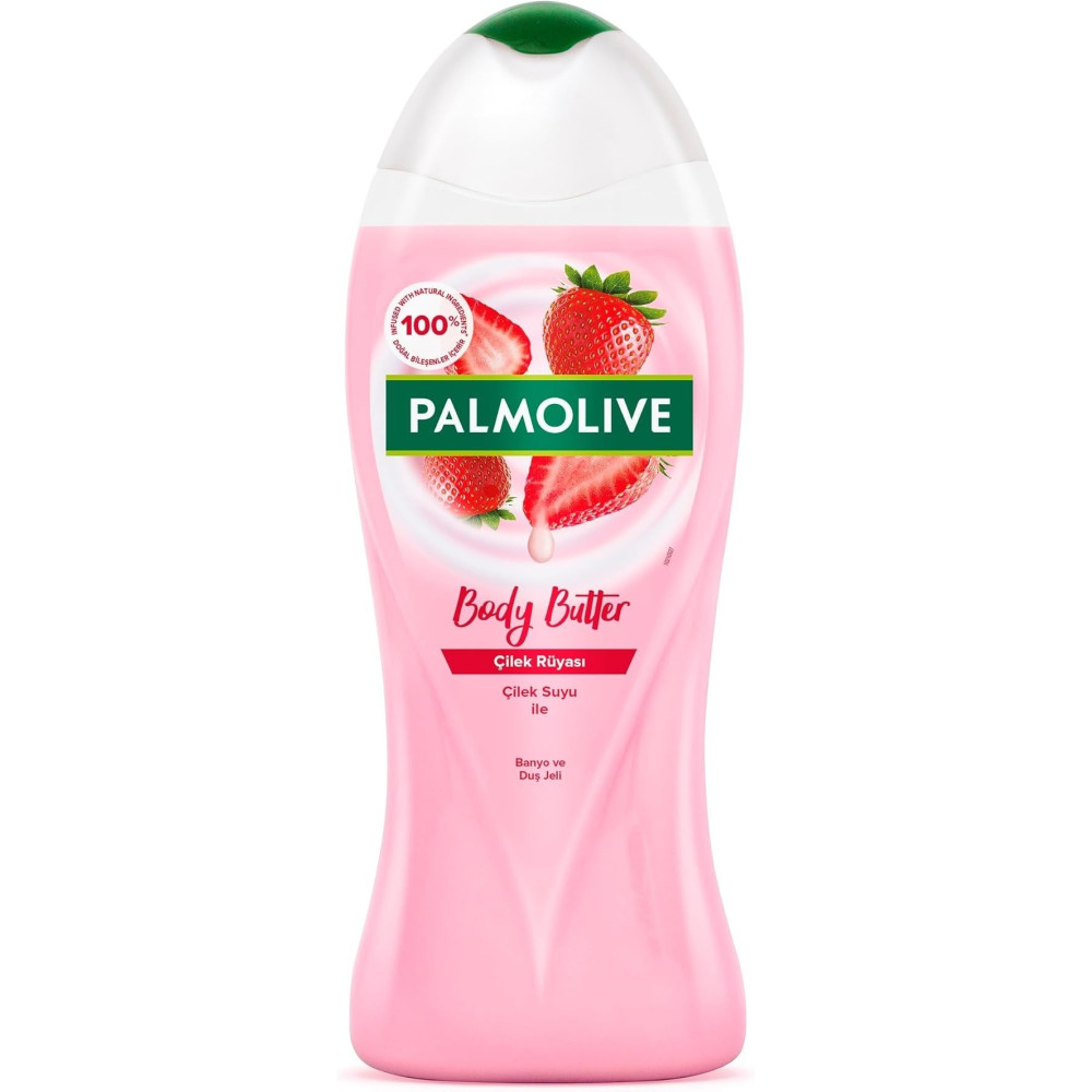 Palmolive Cream Gourmet Spa Strawberry Shower Gel For Unisex, 500 Ml