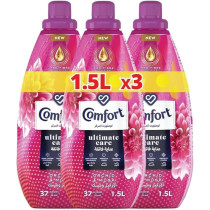 Comfort Concentrated Fabric Softener, Orchid And Musk, 1.5L, Pack Of 3