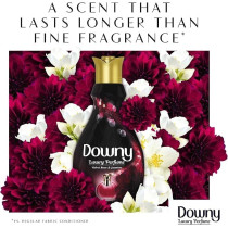 Downy Perfume Collection Concentrate Fabric Softener Feel Elegant, Velvet Rose And Jasmine, 880Ml