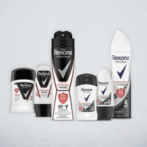 Rexona Men Antiperspirant Antibacterial Invisible, 150 Ml
