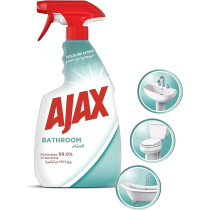Ajax Expert Surface Cleaner Trigger, Disinfectant Bathroom Cleaner, Toilet Salt And Soap Remover Spray, 500 Ml