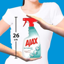 Ajax Expert Surface Cleaner Trigger, Disinfectant Bathroom Cleaner, Toilet Salt And Soap Remover Spray, 500 Ml