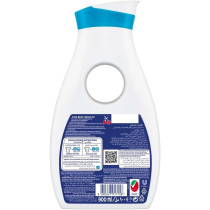 Omo Liquid Laundry Detergent, Active, 100Percentage Stain Removal In Just One Wash, 900 Ml