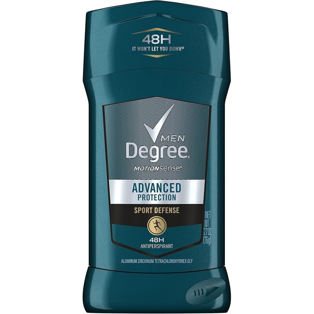 Degree Sport Defense Advanced Protection Mens Antiperspirant Deodorant Stick, 76G