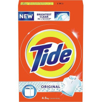 Tide Laundry Powder Detergent Original Scent, 4.5 Kg, Pack Of 1