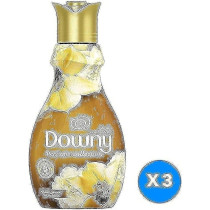 Downy Perfume Collection Concentrate Fabric Softener Feel Luxurious, 3 x 880Ml