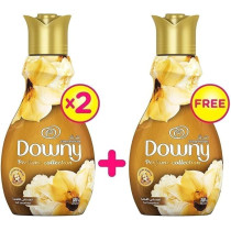 Downy Perfume Collection Concentrate Fabric Softener Feel Luxurious, 3 x 880Ml