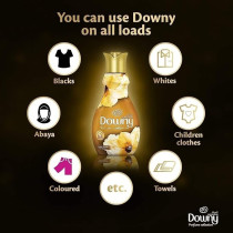Downy Perfume Collection Concentrate Fabric Softener Feel Luxurious, 3 x 880Ml