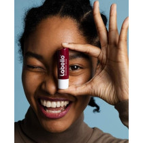 Labello Blackberry Shine, Lip Balm With A Delicate Red Shine And Shimmer Pigments, Lip Care Without Mineral Oils, Pack Of 6, 4.8 G