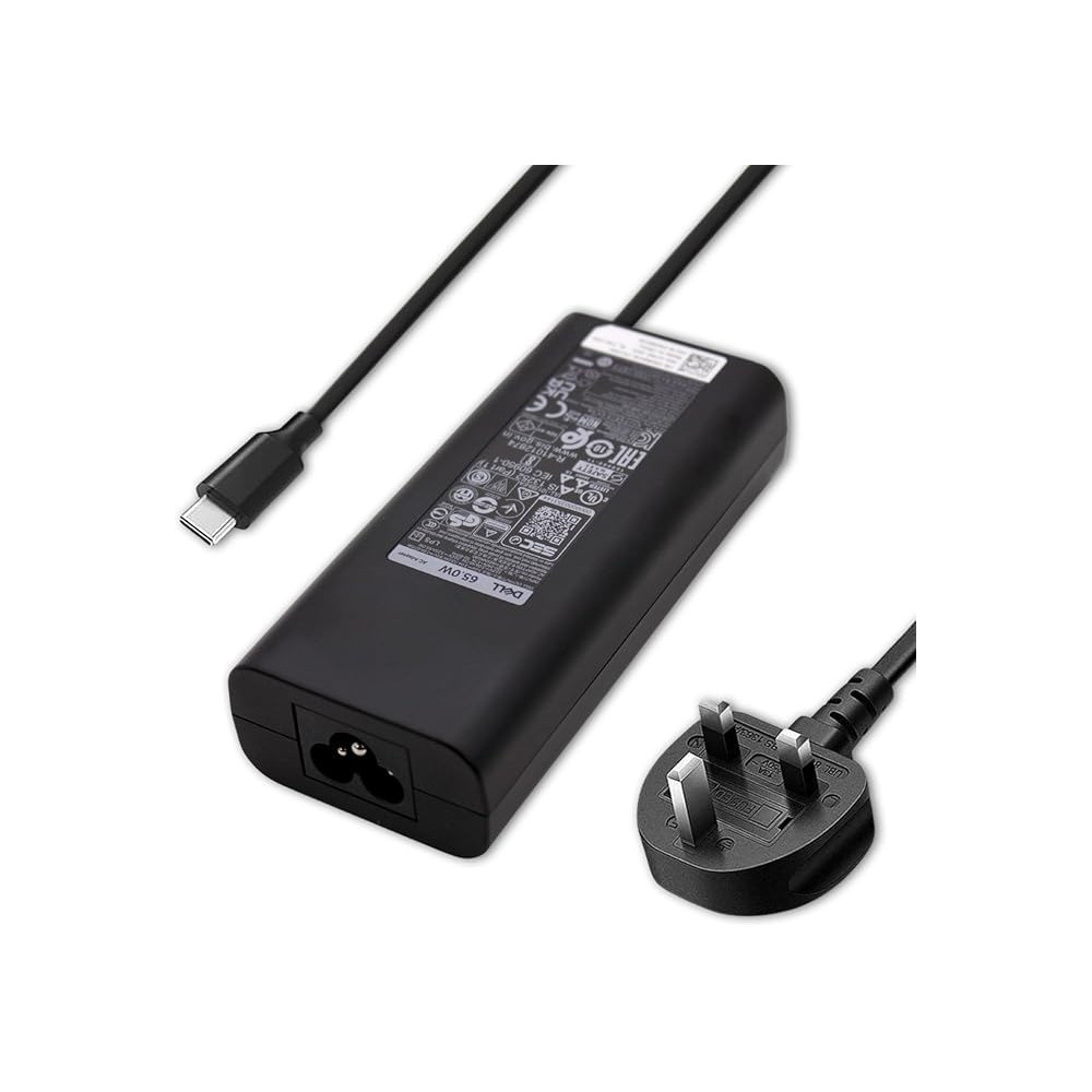 Dell Genuine 65W Type C Ac Adapter For Latitude 7389 2-In-1, 5285 2-In-1 Rugged Extreme Tablet Compatible P/N Jyjnw 0Jyjnw 0M1Wcf Om1Wcf Ojyjnw 72Pvt Usb-C Laptop Charger