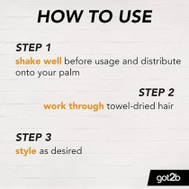 Got2B Schwarzkopf Curling Mousse Twisted, 250Ml