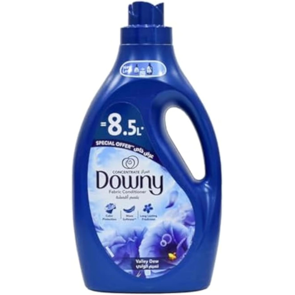 Downy Concentrate Valley Dew Fabric Conditioner Value Pack, 2.9 Litres