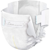 Bambo Nature Eco-Friendly Diapers, Size 1, 2-4Kg, 36Pcs