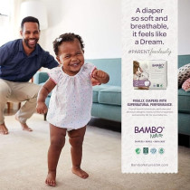 Bambo Nature Eco-Friendly Diapers, Size 1, 2-4Kg, 36Pcs