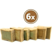 Carenesse Aleppo Soaps Knowledge Package Trial Pack With 6 x Aleppo Soap 50 G Various Olive Oil Soaps And Laurel Oil Soaps Natural Soap Piece Soap Hair Soap Washpiece Guest Soap