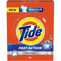 Tide Fast Action Laundry Detergent Powder, 3 Kg