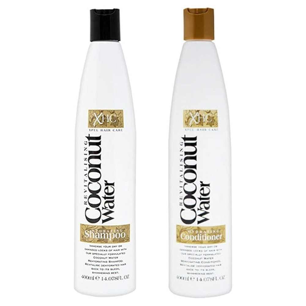 XHC Xpel Hair Care Revitalising Coconut Water Shampoo And Conditioner, 400Ml