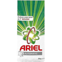 Ariel Automatic Laundry Powder Detergent Original Scent, 5Kg