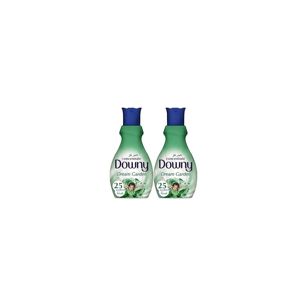 Downy Concentrate Fabric Softener Dream Garden, 1 Litre, Pack Of 2