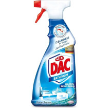 Dac Bathroom Cleaner Trigger Spray Ocean Breeze, 99.9% Germs And Bacteria Removal, With Limescale Repel Technology And Long-Lasting Cleanliness, 500 Ml