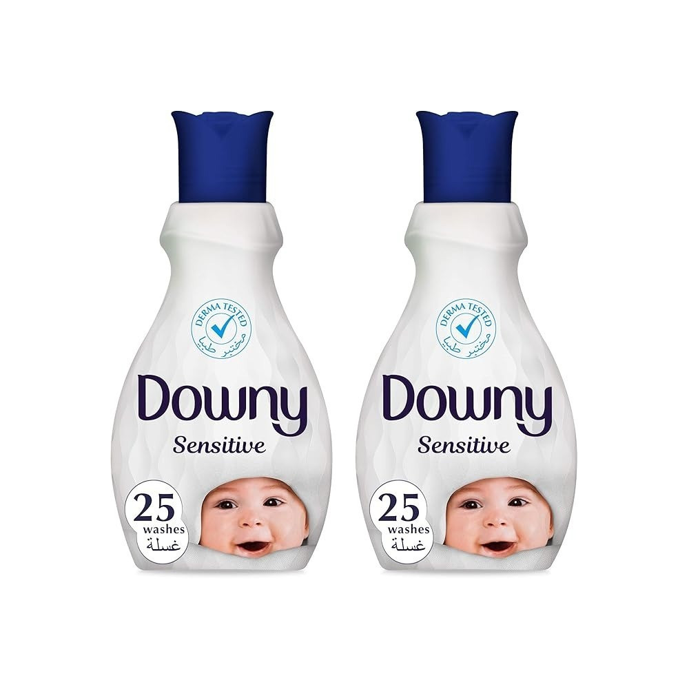 Downy Sensitive Fabric Softener, 2 X 1 Liter