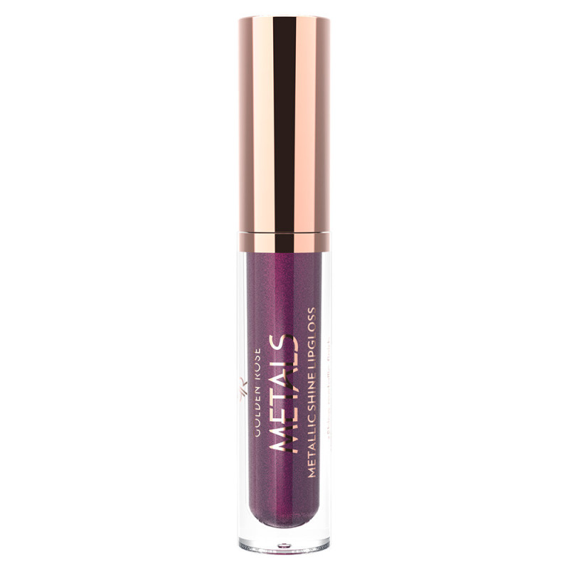 Golden Rose  Metals Metallic Shine Lipgloss Wine Red