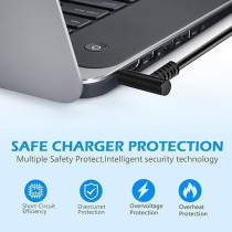 Givehooy 65W Laptop Charger For Hp Chromebook X360 11 14 15 G4 G5 G3 Hp Pavilion 14 15 17 Series Pa-1650-32He 709985-001 741727-001 Hp Flow 11 13 14 Series Pavilion X3 60M3 11 13 15