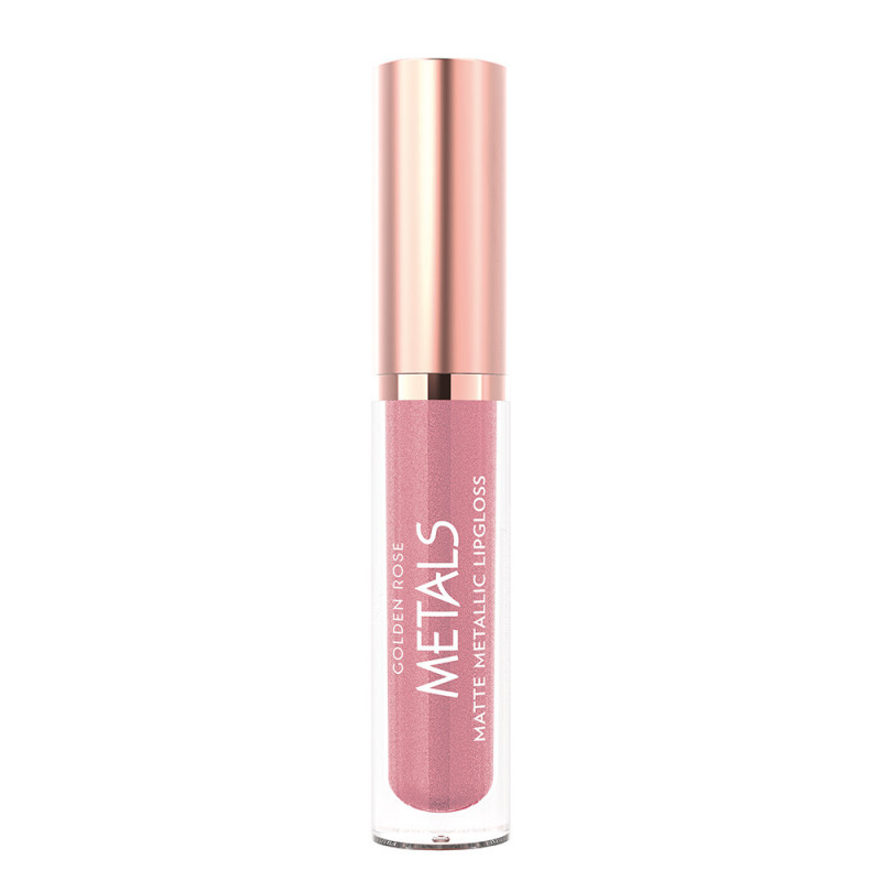 Golden Rose Matte Metallic Lipgloss Pink Topaz
