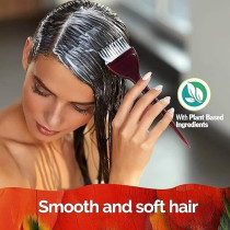 Novex Embelleze Brazilian Keratin Deep Conditioning Mask, Rebuilding Keratin Treatment Mask For Smoothing, Straightening, Strengthening And Moisturizing All Hair Types Good For Men And Women, 1Kg