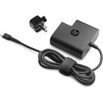 Hp X7W50Aa 65 W Adapter, Power Cord Included, Black