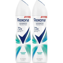 Rexona Women Antiperspirant Deodorant Spray, 72 Hour Sweat And Odor Protection, Shower Fresh, With Motion Sense Technology, 150Ml, Pack Of 2