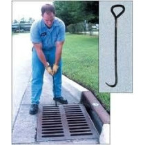 Abbas Ali Manhole Open Key, 50 cm with Yellow Gloves, Set of 2
