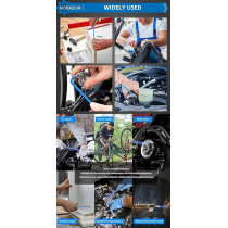 Abbas Ali 27 Piece Allen Key Set, Trox, Hex And Ball Wrench with Long Folding Design