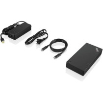 Lenovo Thinkpad Usb-C Dock -Docking/Port Replicator, Black
