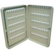 Abbas Ali 150 Key Capacity Box with Cam Lock, Numbered Labels And Key Tags