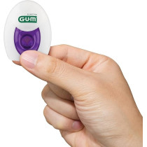 Gum Deep Clean Expanding Dental Floss, Waxed Woven Floss, Effective Plaque Removal For Tight Teeth, Unflavored