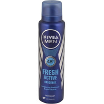 Nivea Deodorant, Fresh Active Original, 150Ml