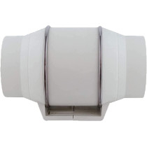 Generic Templair Inline Duct Exhaust Fan, Mix Flow Blower And Air Booster, 4 Inch, 100mm