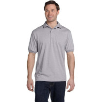 Abbas Ali Mens Polo Shirt, 35/65 Polycotton, 200 GSM, Grey, Medium