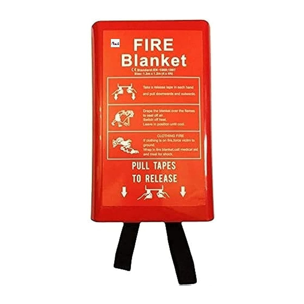 Abbas Ali Fire Blanket, 1.2m x 1.2m, 4ft x 4ft