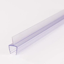 Abbas Ali Door Bottom Slide Waterproof Strip Weather Rubber Seal, 2m x 12mm Glass Thickness