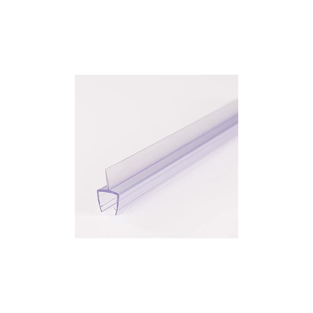Abbas Ali Door Bottom Slide Waterproof Strip Weather Rubber Seal, 2m x 12mm Glass Thickness