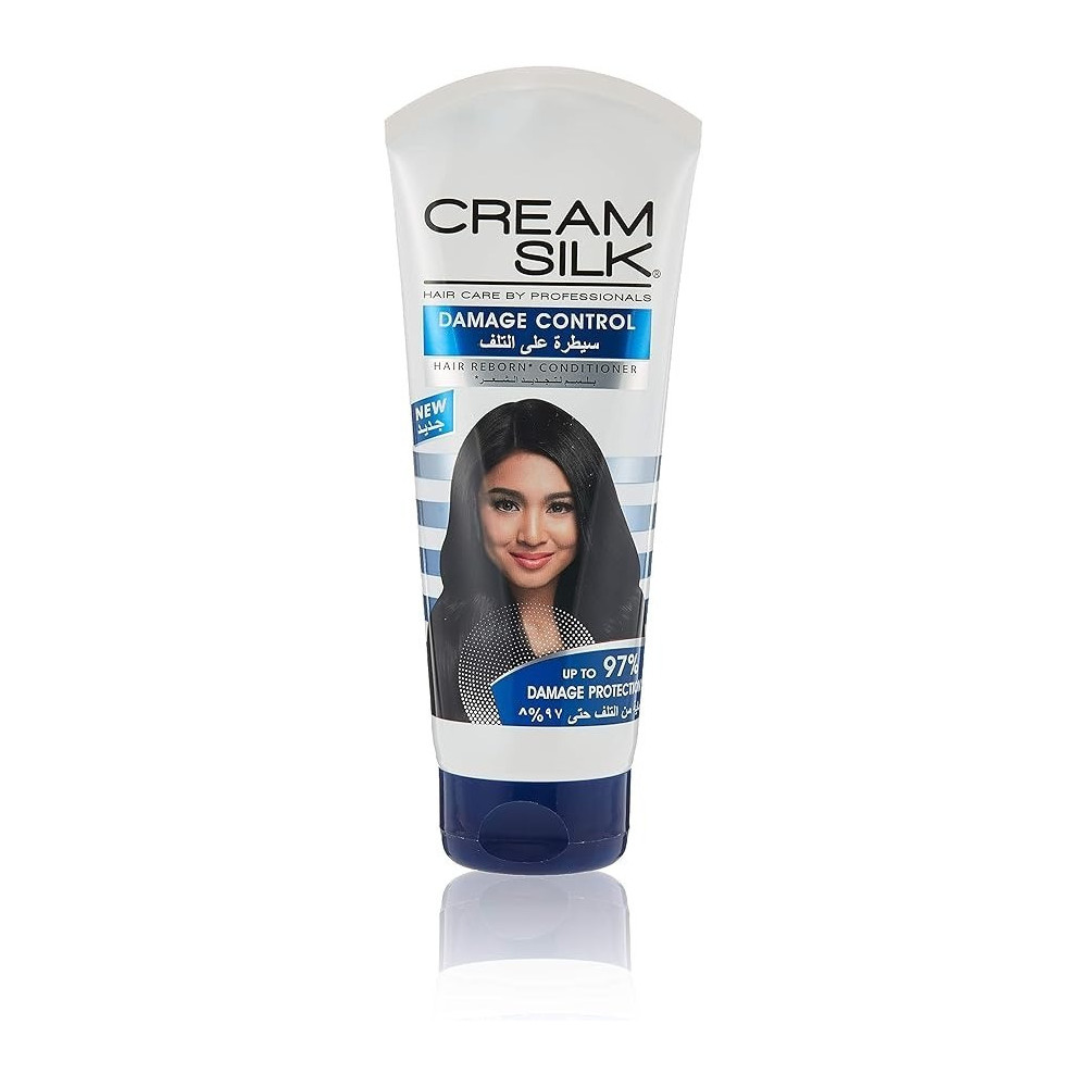 Cream Silk Hair Reborn Conditioner, For Weak And Brittle Hair, Damage Control, up To 97 Percentage Damage Protection, 180ml