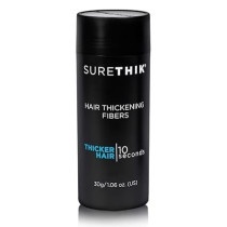 SURETHIK Hair Fibers For Thinning Hair, Building Hair Fibers To Conceal Thinning Hair, Instantly Fuller Looking Hair for Men And Women, Light Brown, 30g, Light Brown