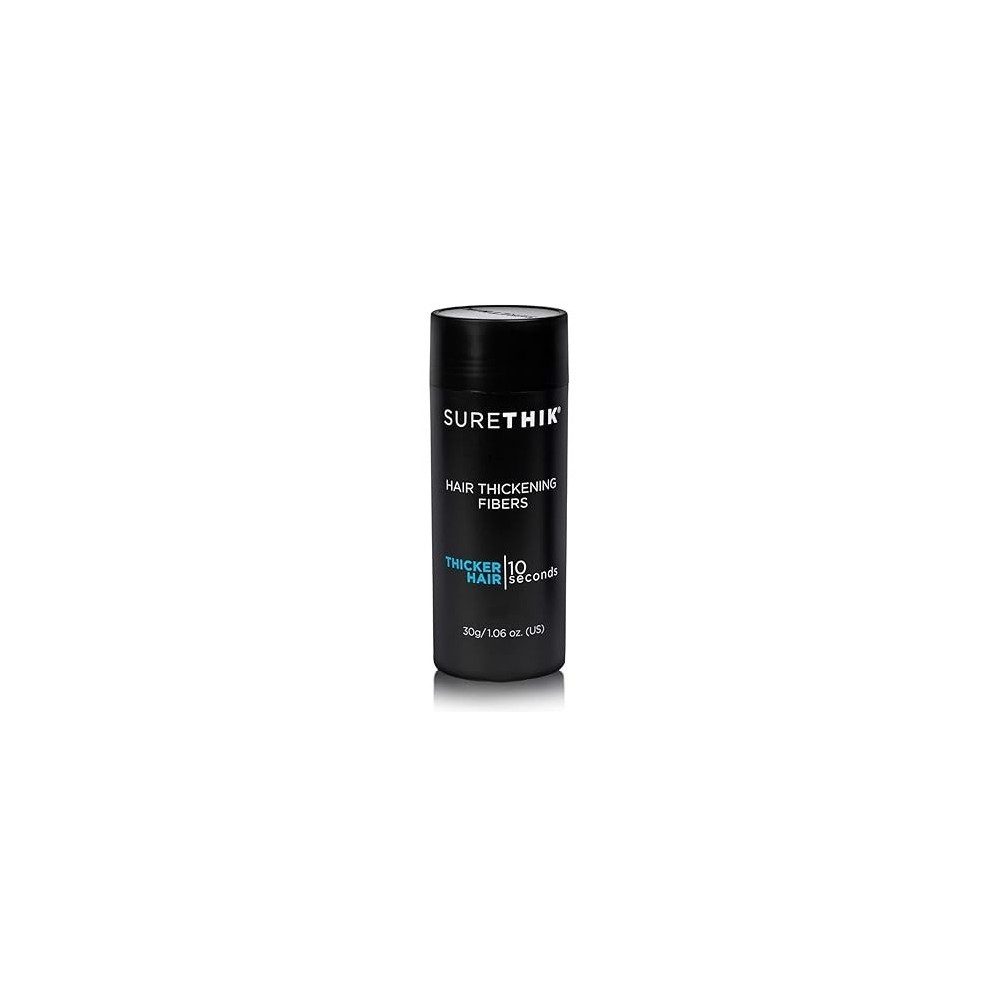 SURETHIK Hair Fibers For Thinning Hair, Building Hair Fibers To Conceal Thinning Hair, Instantly Fuller Looking Hair for Men And Women, Light Brown, 30g, Light Brown