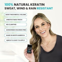 SURETHIK Hair Fibers For Thinning Hair, Building Hair Fibers To Conceal Thinning Hair, Instantly Fuller Looking Hair for Men And Women, Light Brown, 30g, Light Brown