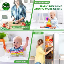 Dettol Antibacterial Surface Disinfectant, Trigger Spray Bottle, 500ml, Pack of 3