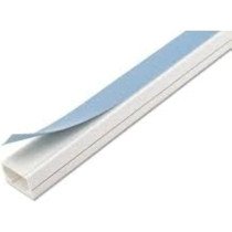 Abbas Ali Electrical PVC Trunking with Sticker, 3 Pcs, 90cm each, 25mm x 16mm, White