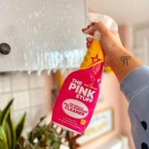 The Pink Stuff Multipurpose Cleaner Spray, 100 Percentage Vegan, Streak free Sparkling Clean, Work tough on Grease And Grimes, 850ML