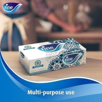 Fine Classic Euphoria Facial Tissue 150 Sheets x 2 Ply, Bundle Of 24 Fine Variety Sterilized Tissues For Germ Protection